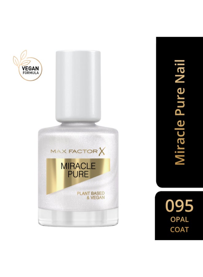 Max Factor Miracle Pure Nail Polish, Healing Crystal Collection - Opal Coat, 12Ml - Image 2