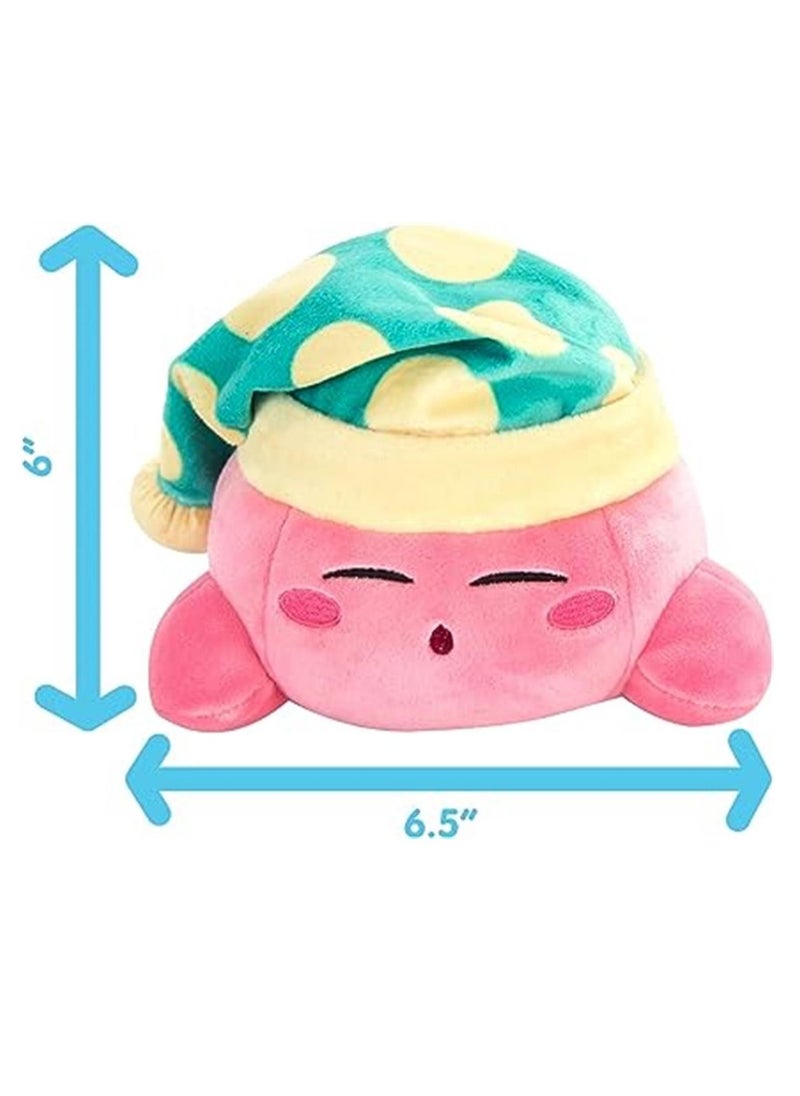Kirby Plush - Sleeping Kirby Plushie - Squishy Collectible Kirby Plushies - 6 Inch