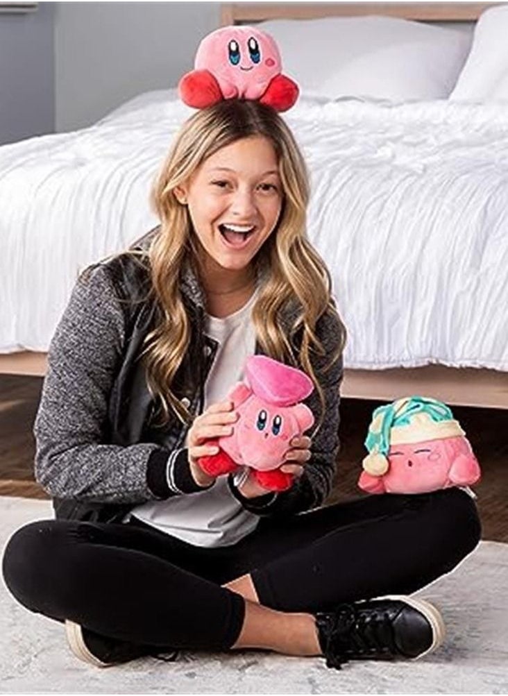 Kirby Plush - Sleeping Kirby Plushie - Squishy Collectible Kirby Plushies - 6 Inch