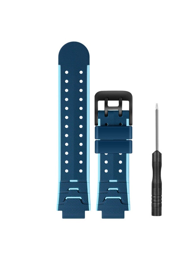 Ten Flashes Shan Xiaotiancai Watch Strap Z8a/z8/z5a/z5pro/q2a/z7s//z7/z6/z5/z3/y05/z1/q1a Children's Smarch Accessory, Mountain Lake Blue - Image 1