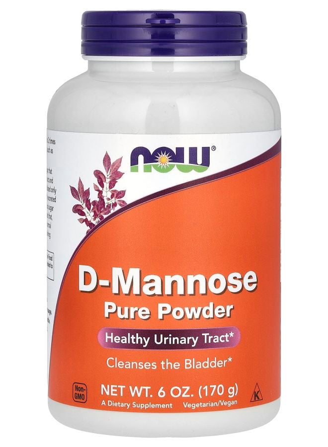 now D-Mannose Pure Powder 6 oz (170 g)
