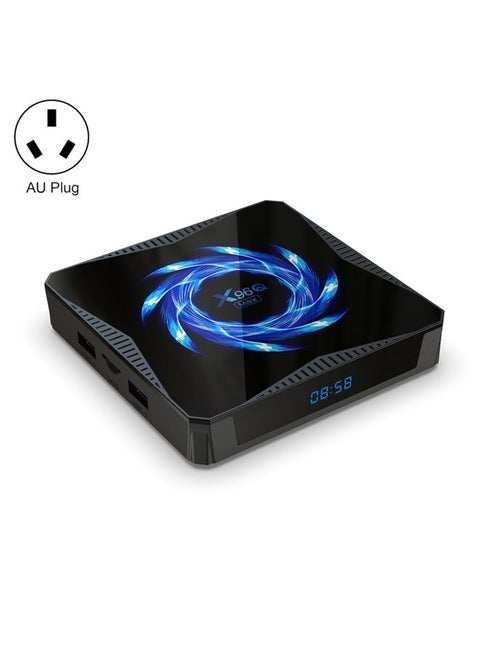 TANIX X96Q Max 4K Smart TV BOX Android 10 Media Player with Remote Control, Quad Core Allwinner H616, RAM: 4GB, ROM: 64GB, 2.4GHz/5GHz WiFi, AU Plug