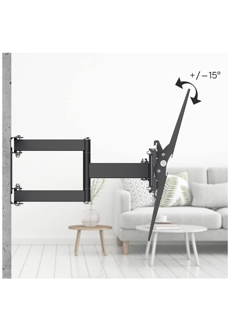 FULLMOTION TV Wall Bracket, 165 cm (65"), Scissor Arms, Black - Image 4