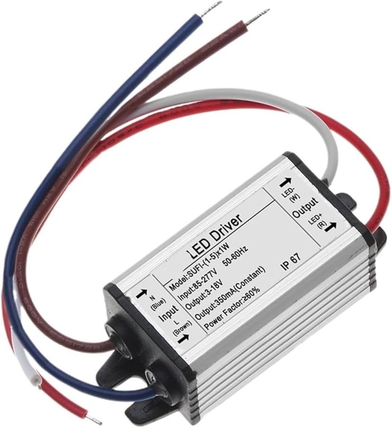 LED Driver 600mA Constant Current Waterproof Power Supply PCB Board 2 7V - Image 1