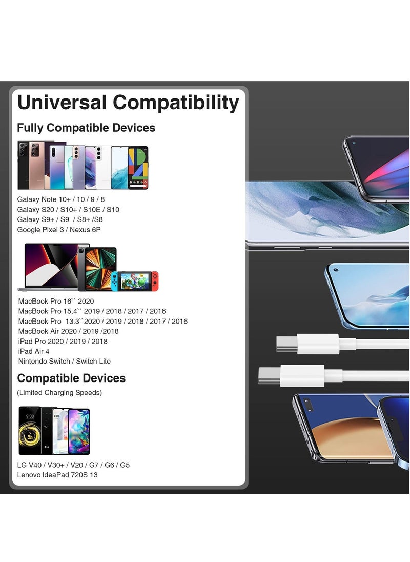 Generic - Fast Charging Cable for Iphone 15 2 Pack 1m Usb C Pd Charging Cable - Image 1