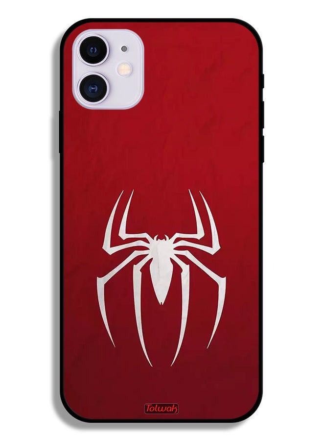 Tolwak حافظة حماية أبل آيفون 11 أيقونة العنكبوت - Image 1