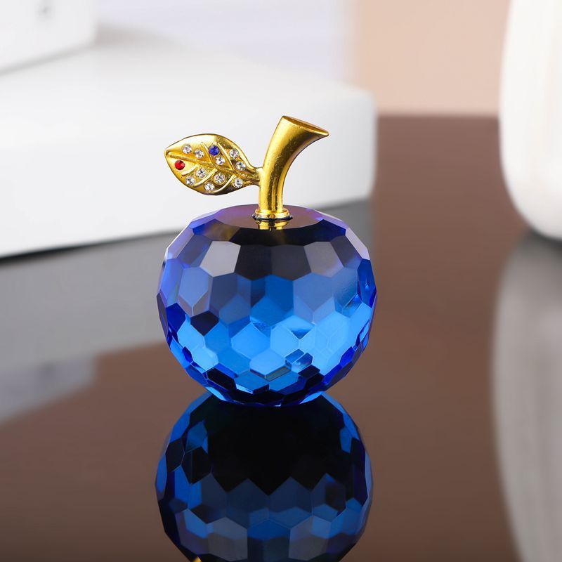 زينة تفاح كريستال للديكور المنزلي - Image 5