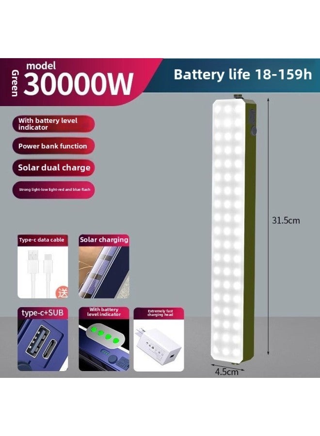 Generic Solar Outdoor Camping Lamp Long Endurance USB High Power Portable Charging Lamp Stall Night Market Lighting 
