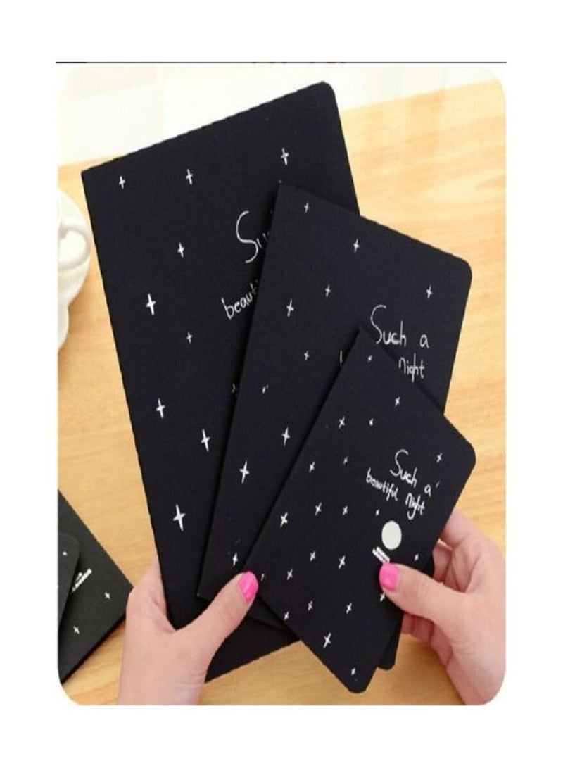 اسكتش رسم - مقاس (صغير - متوسط - كبير) - ورق أسود - Image 1