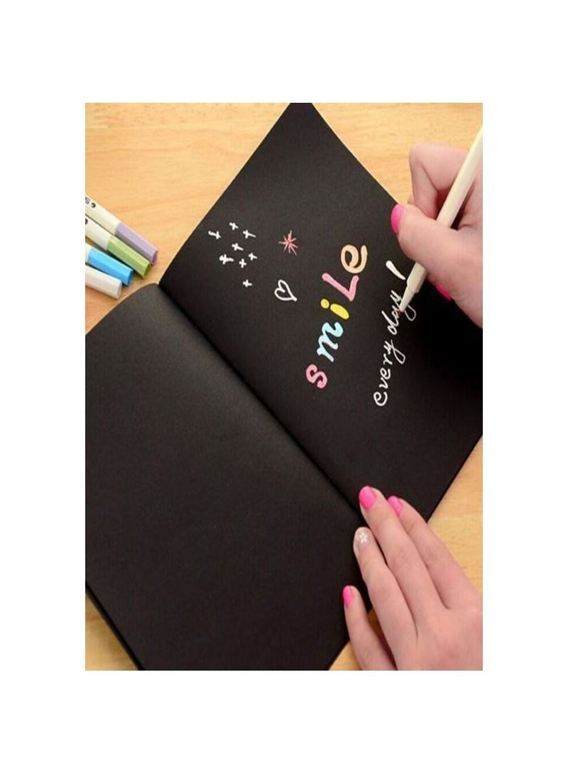 اسكتش رسم - مقاس (صغير - متوسط - كبير) - ورق أسود - Image 4