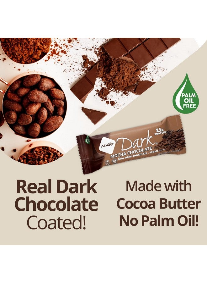 NuGo Dark Chocolate Almond with Sea Salt, 12g Protein Bar, Vegan, Gluten Free, Non-GMO, Kosher Pareve, 24 Count - Image 4