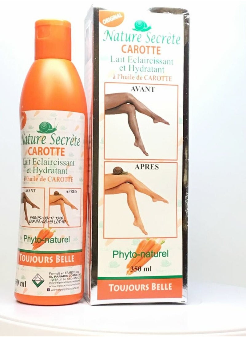 Nature Secret's - Carotte Lightening Moisturizing Body Lotion 350 ml - Image 1