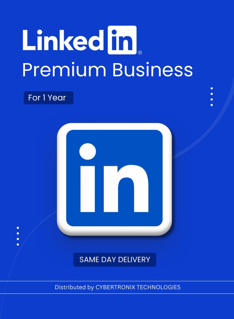 LinkedIn Premium Business for 1 Year | Digital License | SAME DAY DELIVERY