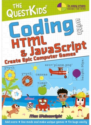 Coding with HTML & JavaScript - Create Epic Computer Games : The QuestKids do Coding - pzsku/ZC71053667EECC8FD85D8Z/45/_/1721460604/ecb2342e-c9e8-464f-a8eb-b6e28d001f8c