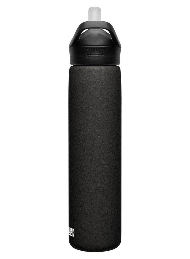 CamelBak Eddy+ Insulated Stainless Steel Bite Valve Straw Water Bottle Black, 20oz - Image 2