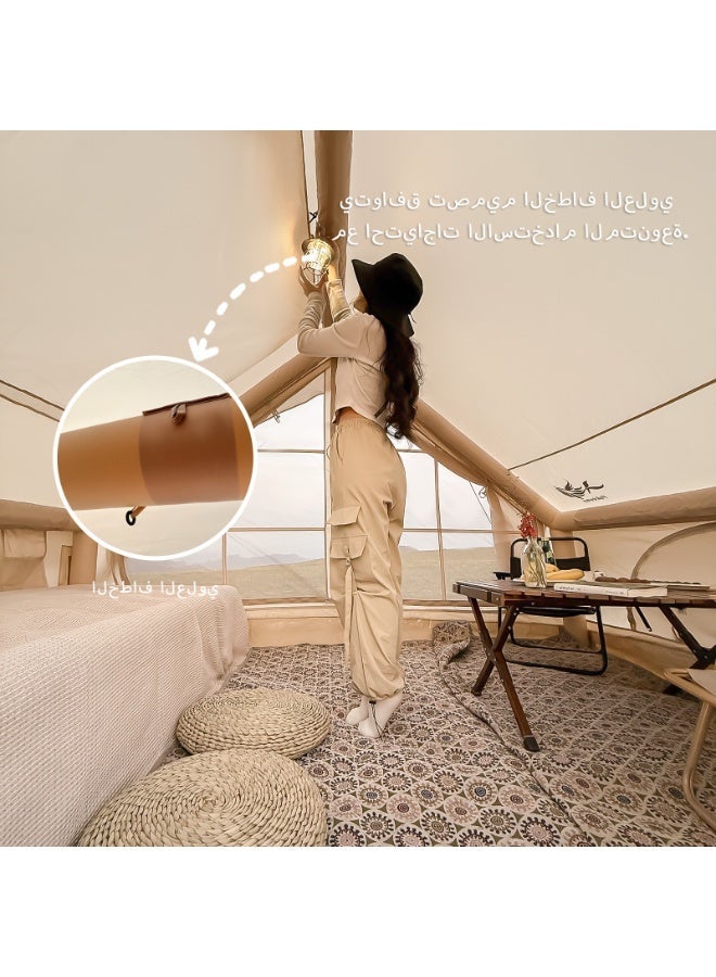 Pakicetus Super Large12㎡ Easy Set Inflatable Camping Tent, Four Seasons Universal, Safe Haven - Image 4