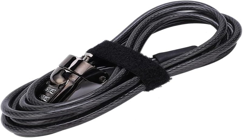 Combination Laptop Security Lock Adjustable Anti Theft Strap for Notebook Desktop Projector - Image 4