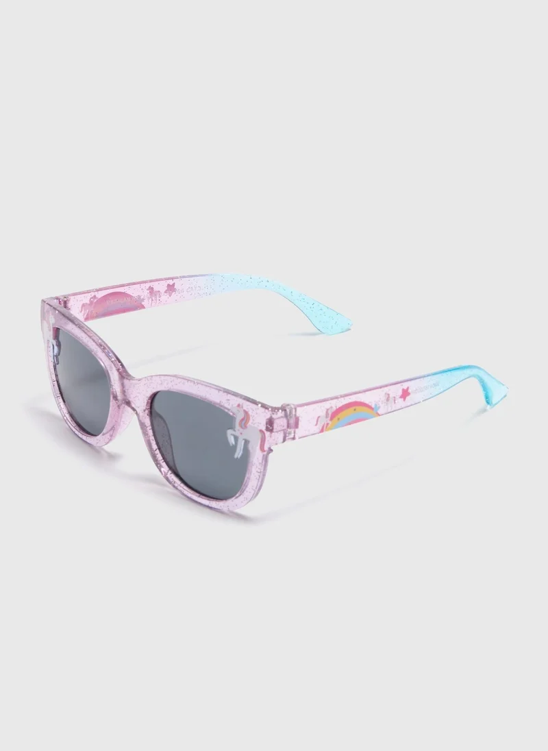 Matalan Kids Lilac Unicorn Sunglasses