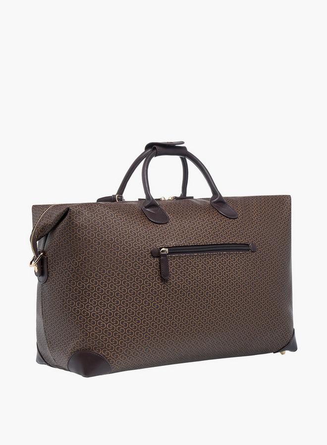 سيليست حقيبة دافل مطبوعة بمقبض مزدوج - Image 3