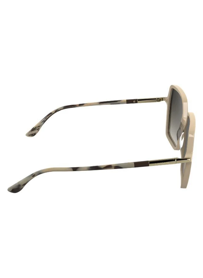 لاكوست نظارة شمسية بإطار مستطيل