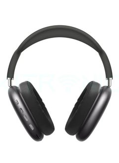P9 Wireless Over-Ear Bluetooth Headphones With Mic Black