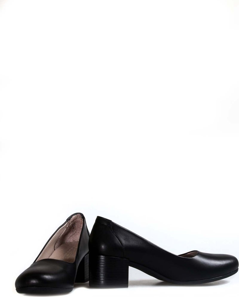Fast Step Women's Chunky Heel Shoes 889Za5370  - Image 4
