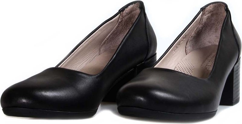 Fast Step Women's Chunky Heel Shoes 889Za5370  - Image 5