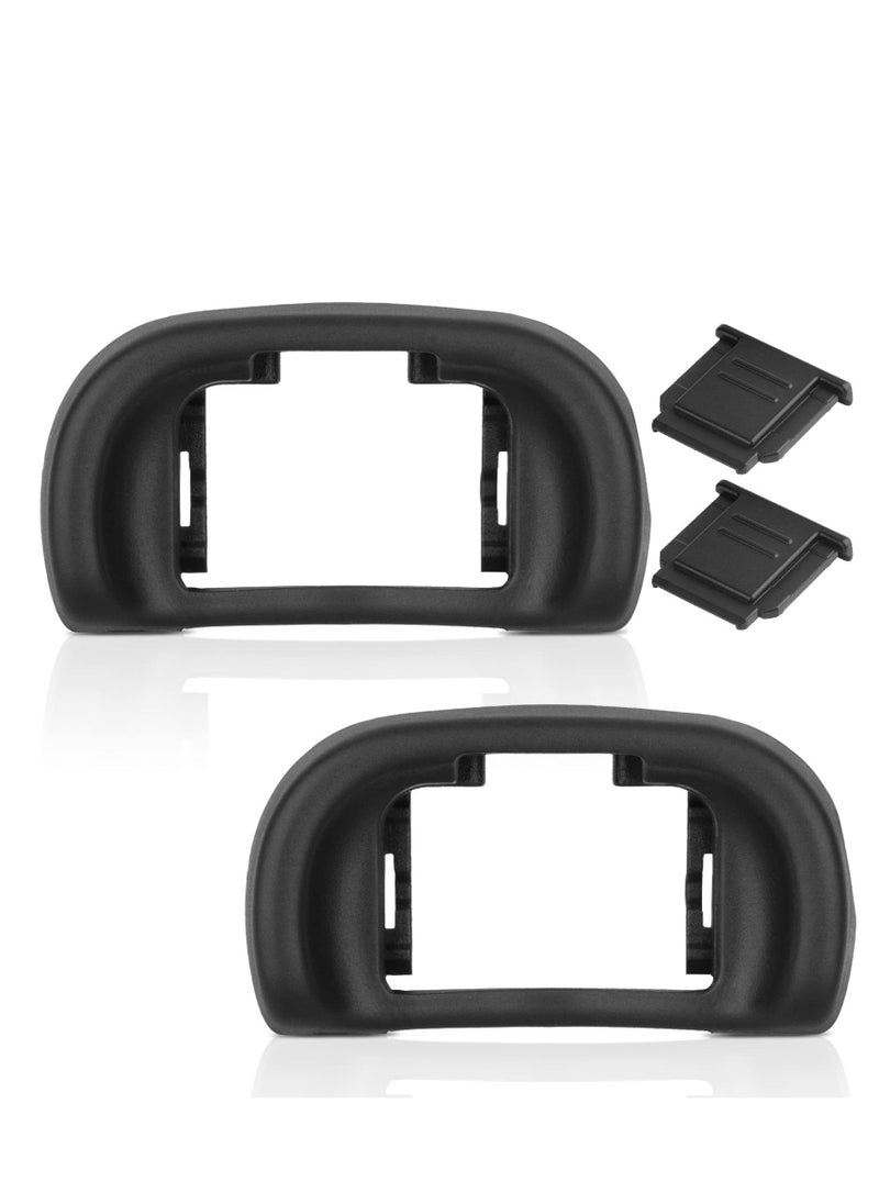 KASTWAVE - Camera Eyepiece Eyecup Hot Shoe Cover for Sony A7III A7II A9 A7S A99II A58 A7 A7R IV A7RIII A7SII, Camera Accessories (4Pcs) - Image 1