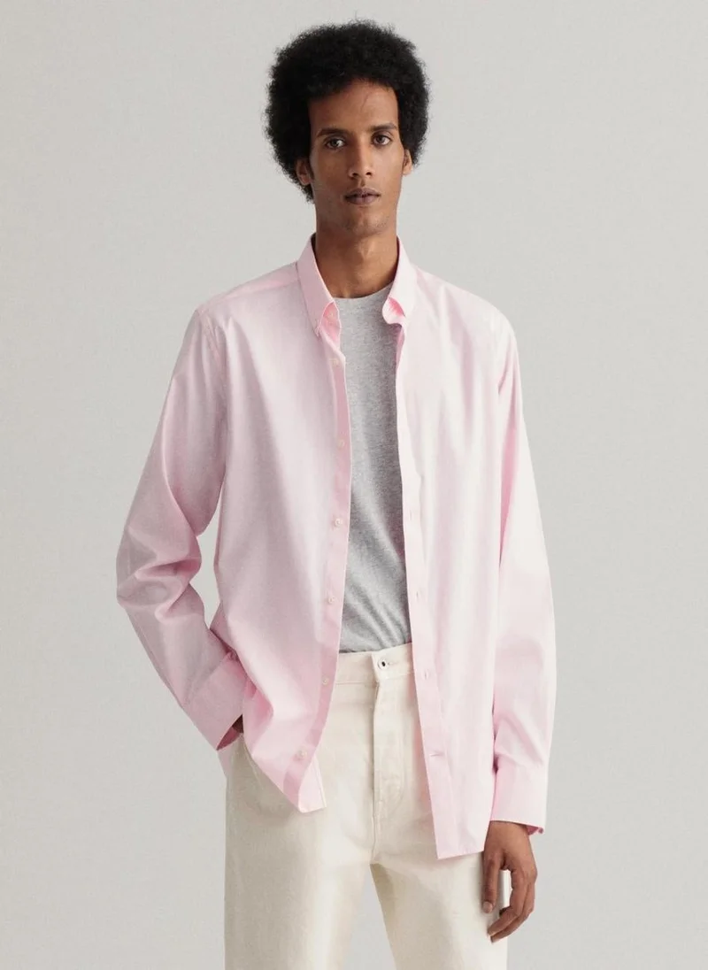 غانت قميص أكسفورد بنقاط بقصة عادية من غانت