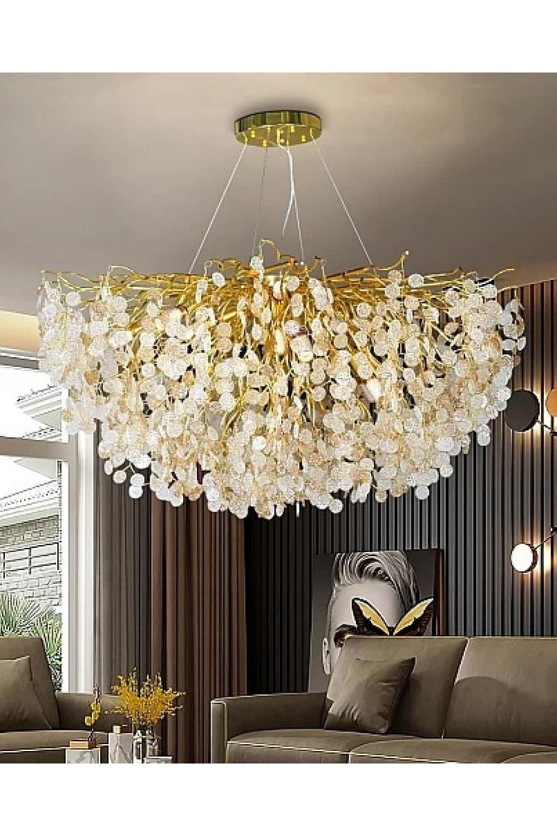 تيك لايت ثريا كرستال حديثة (نجف) ورق الثلج 44755/ 600 - Image 2