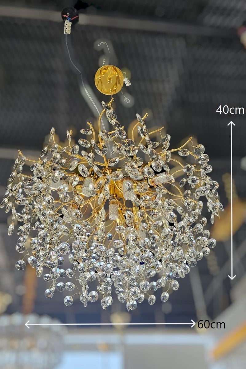 تيك لايت ثريا كرستال حديثة (نجف) ورق الثلج 44755/ 600 - Image 3