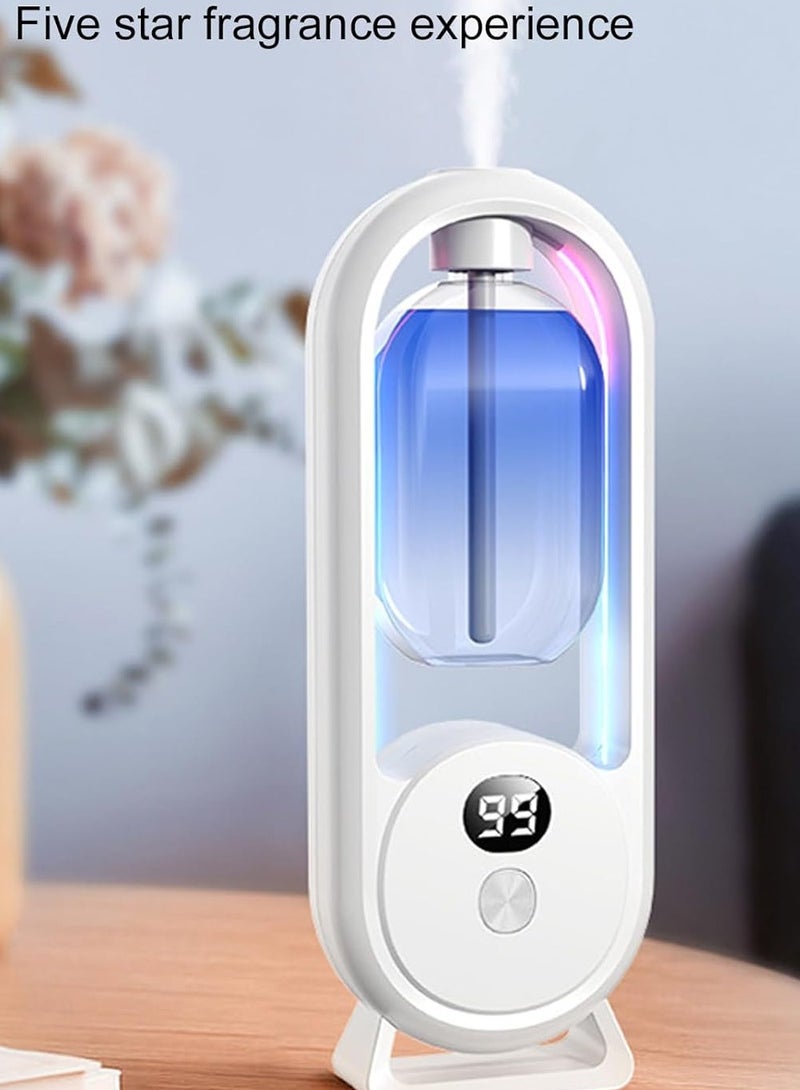 Automatic Air Freshener Spray Dispenser – Cordless Aromatherapy Diffuser with Dual Display, Vertical Spray Scent Sprayer for Bathroom, Bedroom, Toilet, Home & Office  - Image 3