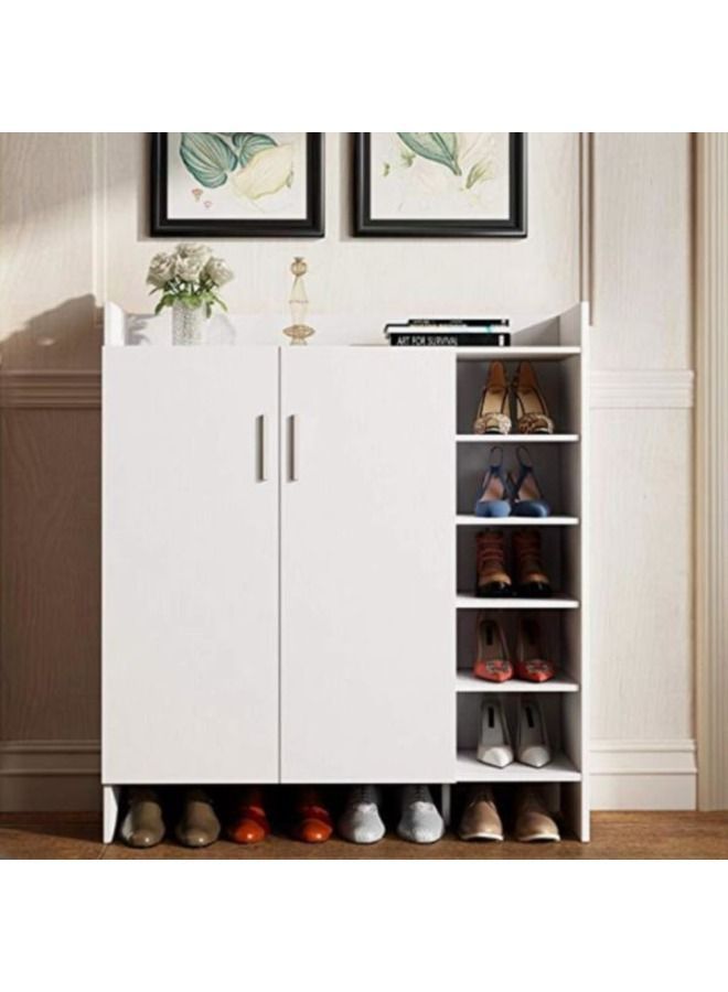 Generic Boots 2 shelves 5 shelves 100 cm for more storage space - White - Image 1