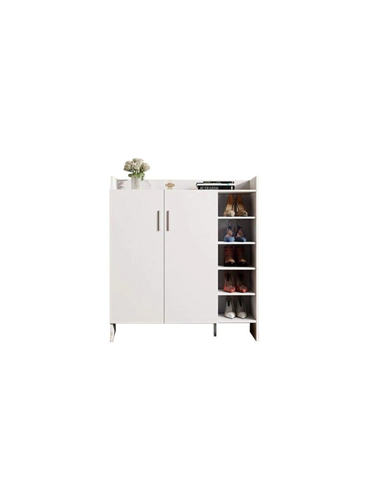 Generic Boots 2 shelves 5 shelves 100 cm for more storage space - White - Image 2