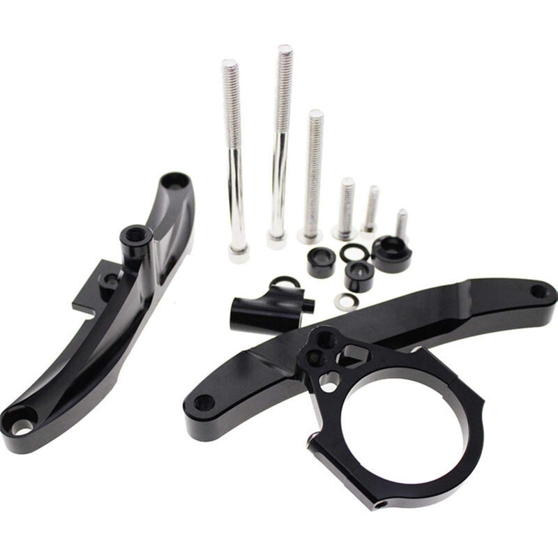 Orange Damper Motorcycle Steering Stabilizer Mounting Bracket Kit For FZ1 FAZER - Image 4