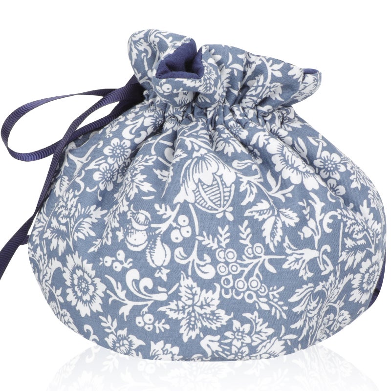 Teapot Cozy Cover To Keep Warm Anti-Scald Washed Fabric Drawstring Sleeve For Kitchen 1Pack - Image 1
