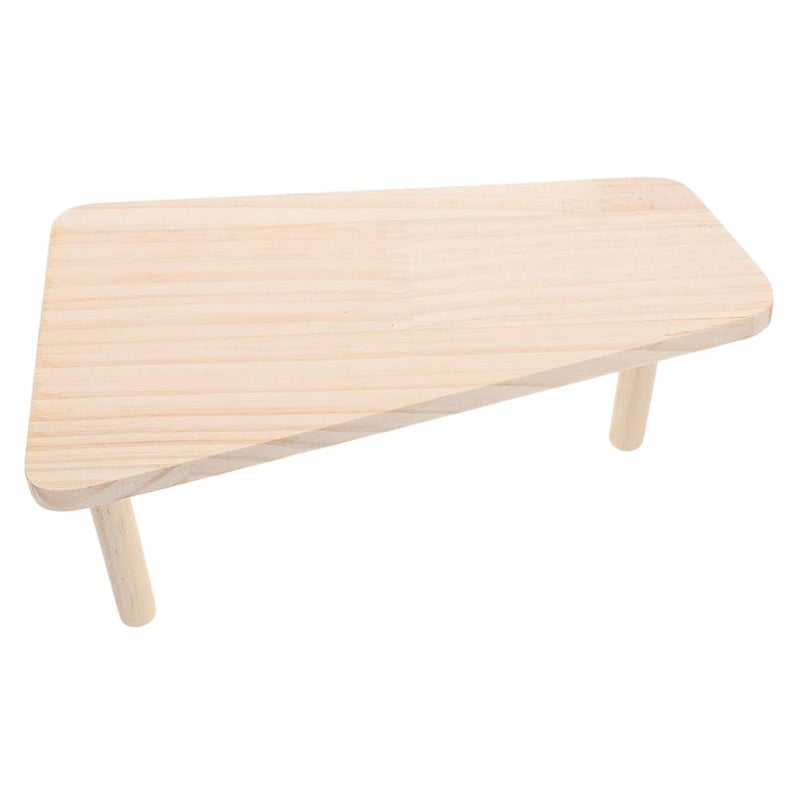 Hamster Jumping Platform Small Pet Toy Wooden Cage Accessory - Image 2