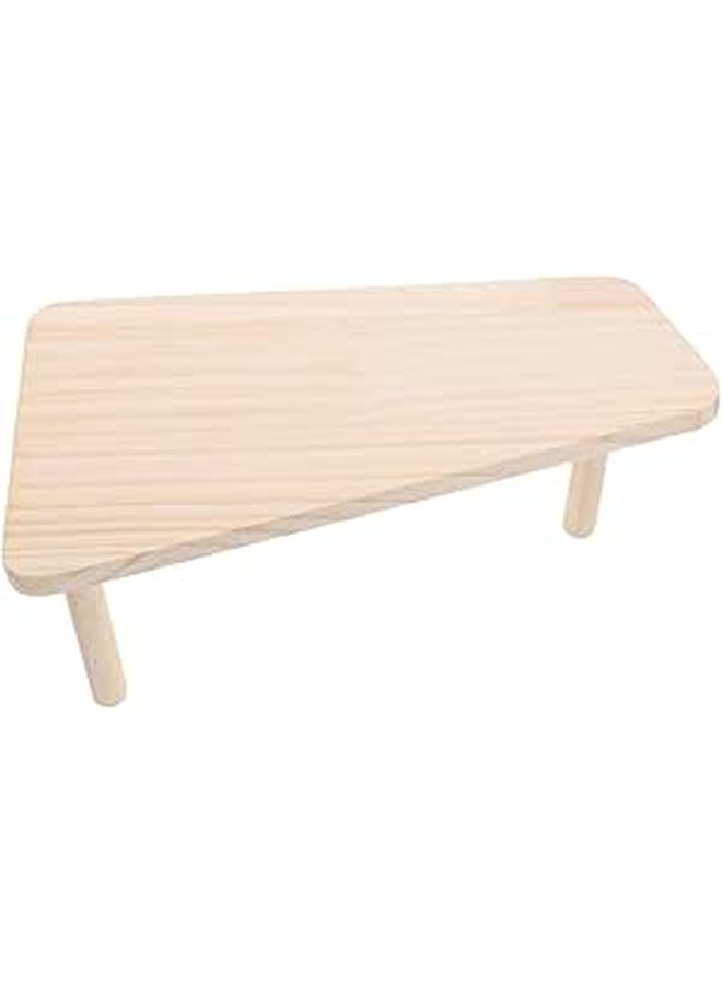 Hamster Jumping Platform Small Pet Toy Wooden Cage Accessory - Image 1
