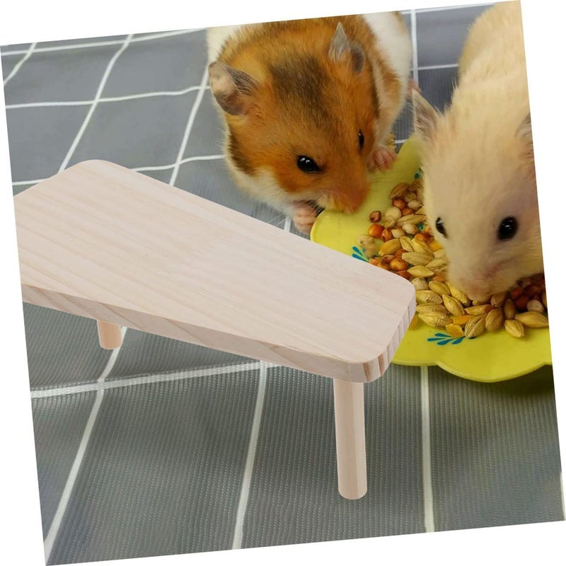 Hamster Jumping Platform Small Pet Toy Wooden Cage Accessory - Image 3