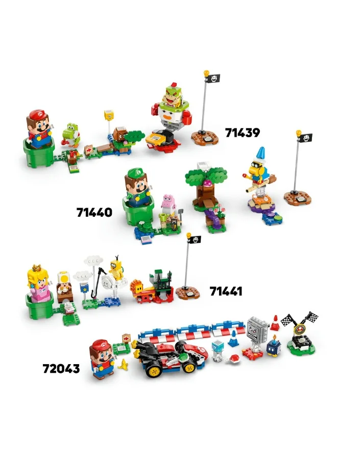 ليغو شخصيات Mario Kart™‎‏ – Wario وKing Boo من ليغو® Super Mario™‎ وعربتان 72038