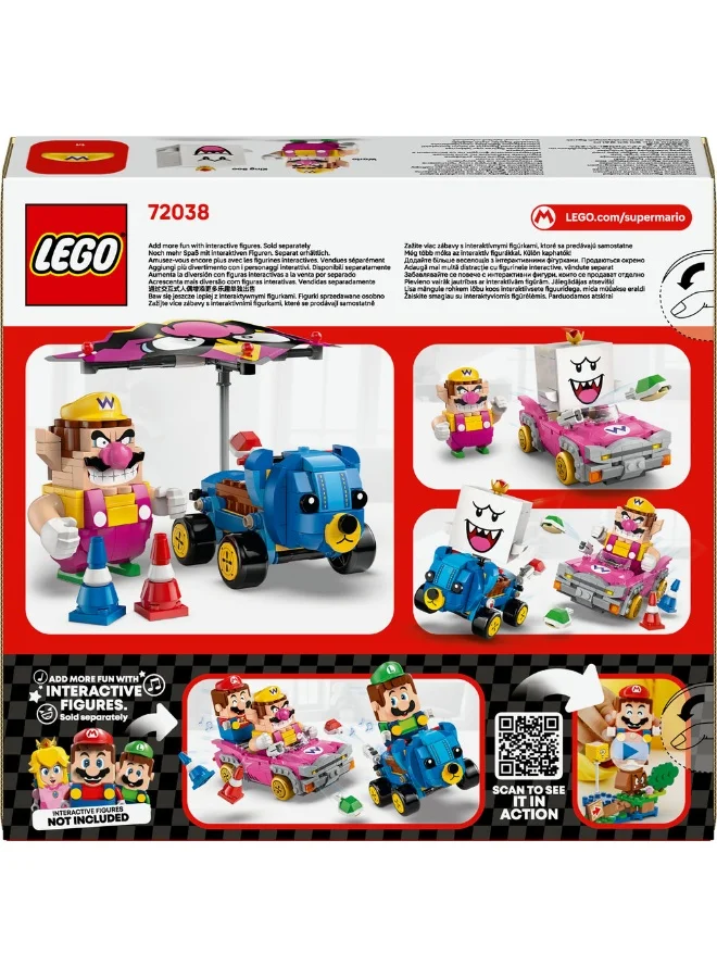ليغو شخصيات Mario Kart™‎‏ – Wario وKing Boo من ليغو® Super Mario™‎ وعربتان 72038