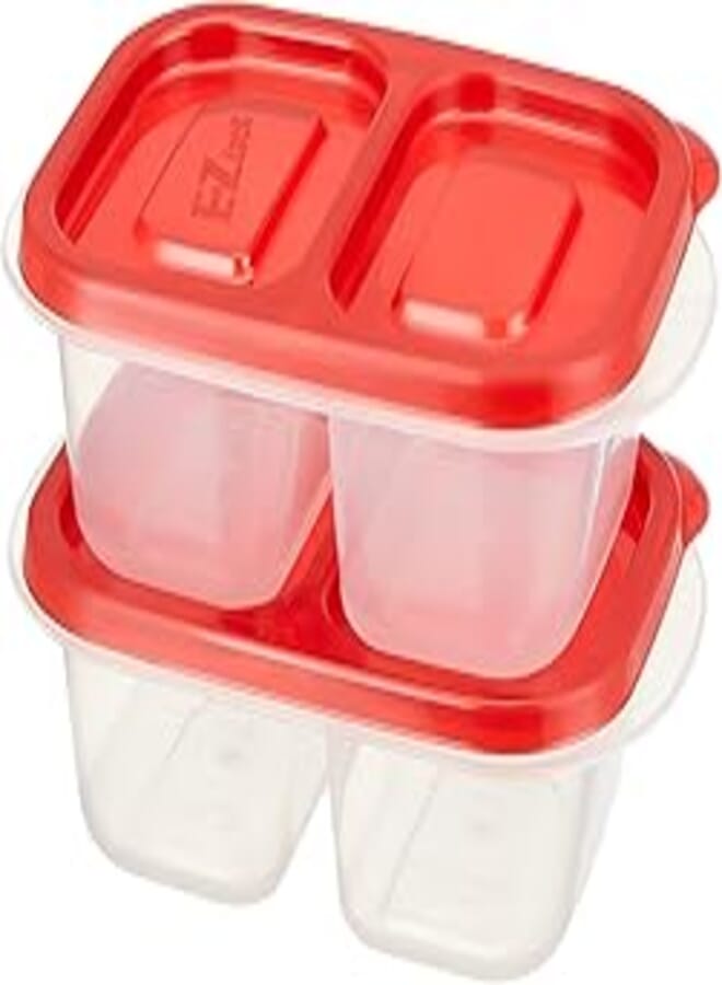 LocknLock EZ LOCK RECT. CONTAINER 260ML 2P SET