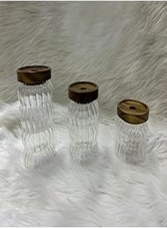 Generic Acrylic Crystal Legume Jar 3 Pieces 
