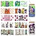 Coowayze Halloween UV DTF Cup Wraps for 16 oz Glass Cups 10 Sheets Rub on Transfers for Crafts Uvdtf Decals Stickers for Tumblers Libbey Cups Furniture Wood Vinyl Wrap Bulk - Image 2