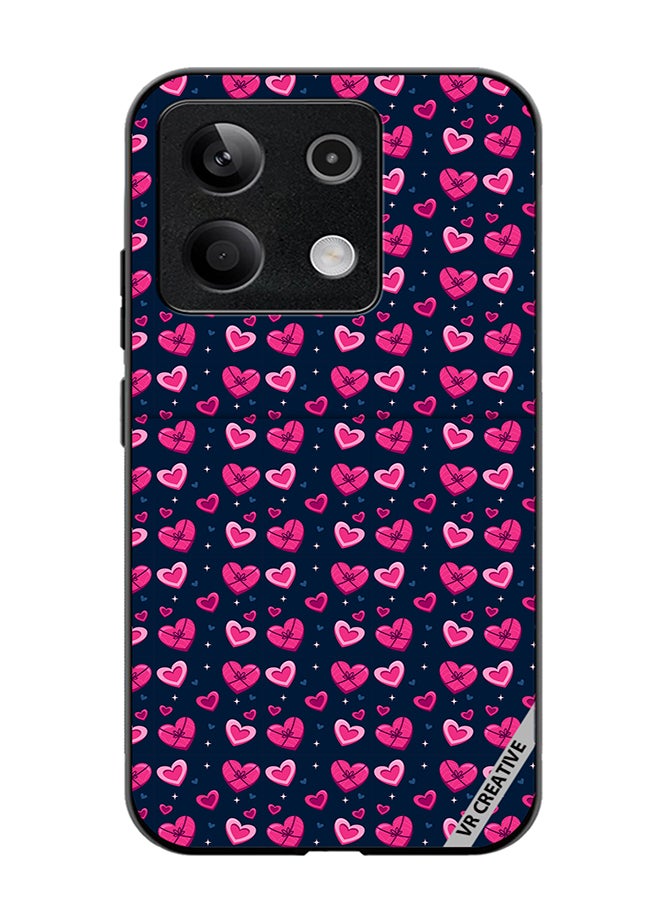 VR CREATIVE Protective Case Cover For Xiaomi Poco X6 Love Pattern Design Multicolour - Image 1