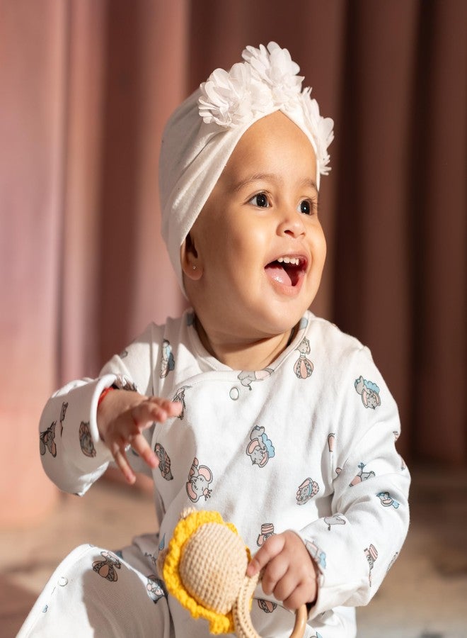 FawnFeel Premium Cotton Full lSeeve Sleepsuit/Romper for boys/Girls New Born Baby - All Over Print (Aeroplane Print, 6-9 MONTH) - Image 2
