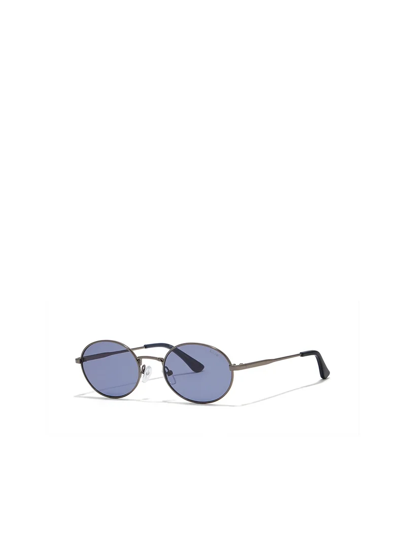 Blackout BlackOut BASE Unisex Oval Sunglasses with UV400 Protection