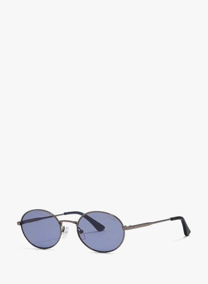 BlackOut BASE Unisex Oval Sunglasses with UV400 Protection - Image 2