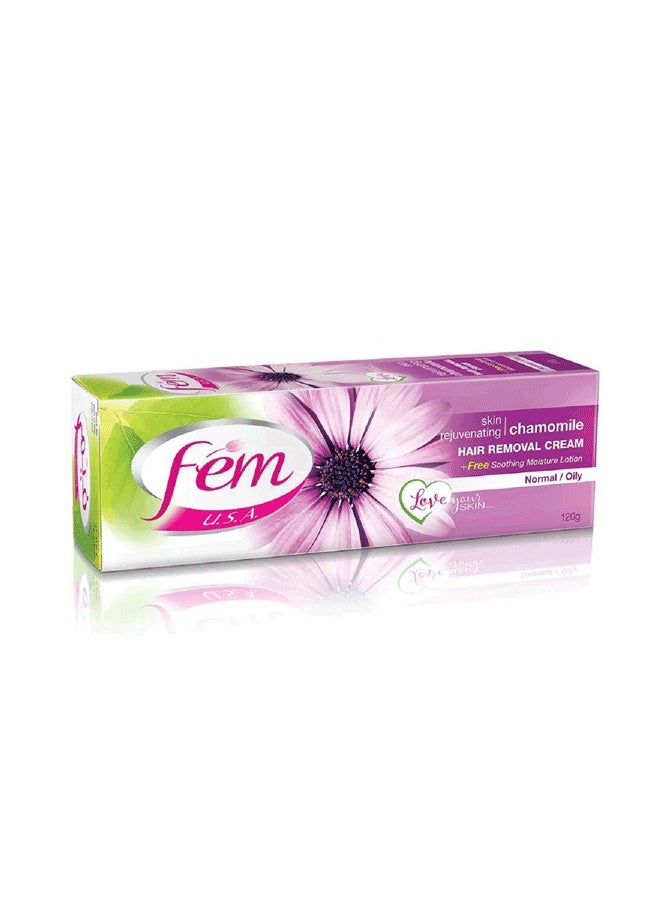 fem Chamomile Hair Removal Cream 120g  - Image 2