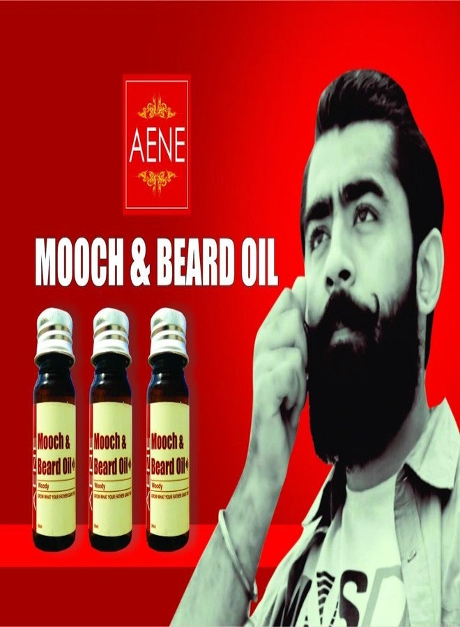 iTrend India Set of 4 Aene Mooch and Beard Oil 30 ML for Shine, and Growth - Image 3